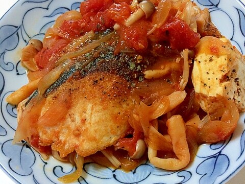 ◎ぶりのイタリアントマト煮